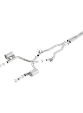 Borla 2023 Chrysler 300C/ 2015-2023 Dodge Charger SRT 392/ Scat Pack/ Daytona 392 Cat-Back Exhaust System ATAK                                     - 140675 - Image 2