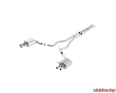 Borla 2015-2020 Ford Mustang Shelby GT350 Cat-Back Exhaust System ATAK - 140684