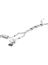 Borla 2016-2023 Chevrolet Camaro SS 3 in. With Dual Tips Cat-Back Exhaust System S-Type                                     - 140687CF - Image 3