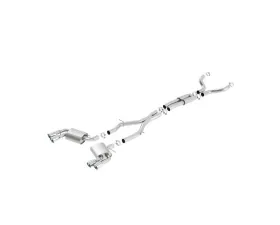 Borla 2016-2023 Chevrolet Camaro SS 3 in. With Dual Tips Cat-Back Exhaust System S-Type