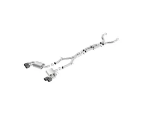 Borla 2016-2023 Chevrolet Camaro SS 3 in. With Dual Tips Cat-Back Exhaust System ATAK