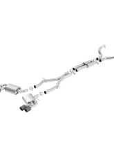 Borla 2016-2023 Chevrolet Camaro SS 3 in. With Dual Tips Cat-Back Exhaust System ATAK                                     - 140688CFBA - Image 3