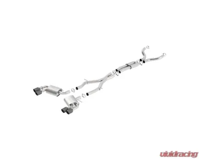 Borla 2016-2023 Chevrolet Camaro SS 3 in. With Dual Tips Cat-Back Exhaust System ATAK - 140688CFBA