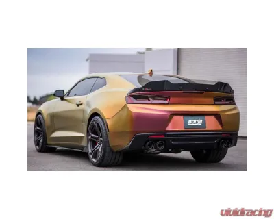 Borla 2016-2023 Chevrolet Camaro SS 3 in. With Dual Tips Cat-Back Exhaust System ATAK - 140688CFBA
