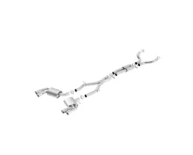 Borla 2016-2023 Chevrolet Camaro SS 3 in. With Dual Tips Cat-Back Exhaust System ATAK
