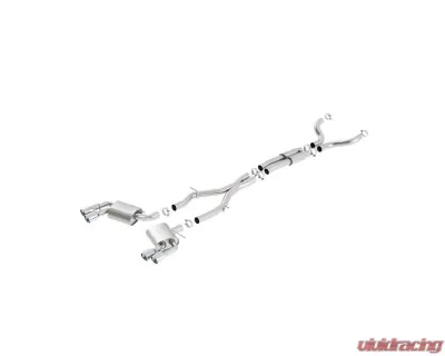 Borla 2016-2023 Chevrolet Camaro SS 3 in. With Dual Tips Cat-Back Exhaust System ATAK - 140688