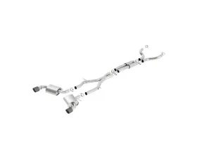 Borla 2016-2023 Chevrolet Camaro SS 3 in. With Single Tips Cat-Back Exhaust System S-Type