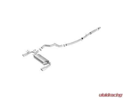 Borla 2016-2018 Ford Focus RS Cat-Back Exhaust System S-Type - 140702