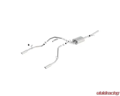 Borla 2014-2018 Chevrolet Silverado 1500/ GMC Sierra 1500 Cat-Back Exhaust System ATAK - 140718