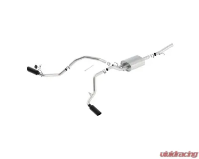 Borla 2014-2018 Chevrolet Silverado 1500/ GMC Sierra 1500 Cat-Back Exhaust System ATAK - 140720BC