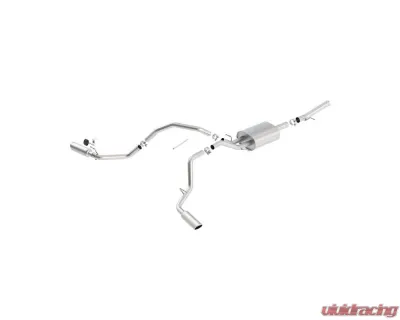 Borla 2014-2018 Chevrolet Silverado 1500/ GMC Sierra 1500 Cat-Back Exhaust System ATAK - 140720