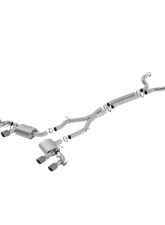 Borla 2017-2023 Chevrolet Camaro ZL1 3 in. Cat-Back Exhaust System ATAK                                     - 140727CFBA - Image 2