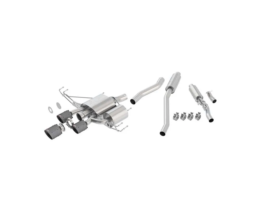 Borla 2017-2021 Honda Civic Type R Cat-Back Exhaust System ATAK - 140738CFBA