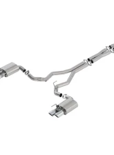 Borla Exhaust Cat-Back System for 2018-2023 Ford Mustang GT, 3" T-304 Stainless Steel, ATAK                                     - 140743 - Image 2