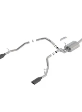 Borla 2019-2025 Ram 1500 Cat-Back Exhaust System Touring                                     - 140758BC - Image 2