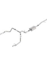 Borla Silverado/ Sierra 1500 2019-2025 Cat-Back Exhaust System S-Type                                     - 140769 - Image 2
