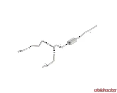 Borla Silverado/ Sierra 1500 2019-2025 Cat-Back Exhaust System S-Type - 140769