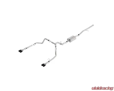 Borla Silverado/ Sierra 1500 2019-2025 Cat-Back Exhaust System S-Type - 140770BC