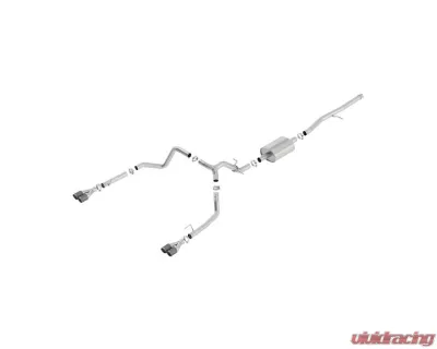 Borla Silverado/ Sierra 1500 2019-2025 Cat-Back Exhaust System S-Type - 140770CF