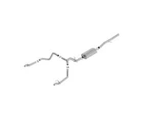 Borla 2019-2023 Chevrolet Silverado 1500/ GMC Sierra 1500 6.2L Cat-Back Exhaust System Touring