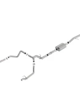 Borla Exhaust 2019-2023 Chevrolet Silverado 1500/GMC Sierra 1500 6.2L Cat-Back ATAK System                                     - 140775 - Image 2