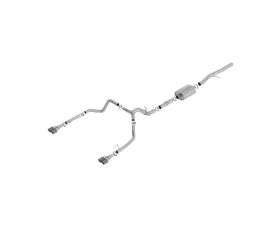 Borla 2019-2023 Chevrolet Silverado 1500/ GMC Sierra 1500 6.2L Cat-Back Exhaust System ATAK