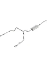 Borla Silverado/ Sierra 1500 2019-2025 Cat-Back Exhaust System Touring                                     - 140780 - Image 2