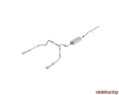 Borla Silverado/ Sierra 1500 2019-2025 Cat-Back Exhaust System Touring - 140780