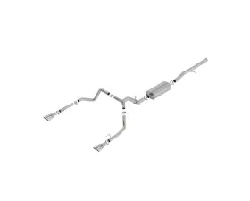 Borla 2019-2023 Chevrolet Silverado 1500/ GMC Sierra 1500 6.2L Cat-Back Exhaust System Touring