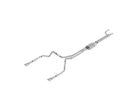 Borla 2019-2023 Chevrolet Silverado 1500/ GMC Sierra 1500 Cat-Back Exhaust System S-Type