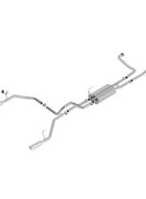 Borla 2016-2024 Nissan Titan Cat-Back Exhaust System S-Type                                     - 140796 - Image 2