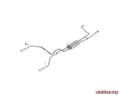 Borla 2016-2024 Nissan Titan Cat-Back Exhaust System S-Type - 140796