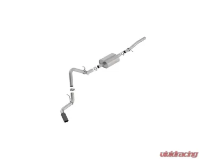 Borla Silverado/ Sierra 1500 2019-2025 Cat-Back Exhaust System S-Type - 140805BC