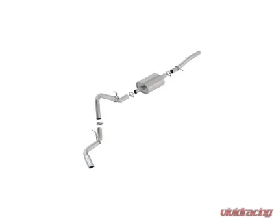 Borla Silverado/ Sierra 1500 2019-2025 Cat-Back Exhaust System S-Type - 140805