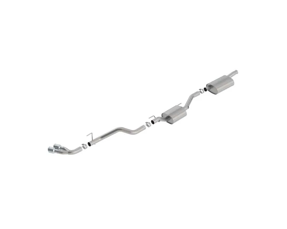 Borla 2020-2023 Jeep Gladiator JT Cat-Back Exhaust System Touring - 140811
