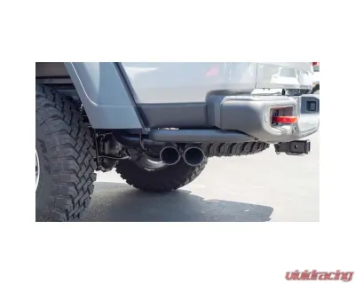 Borla Exhaust Cat-Back System Touring for 2020-2023 Jeep Gladiator JT, Dual Black Tips - 140814CB
