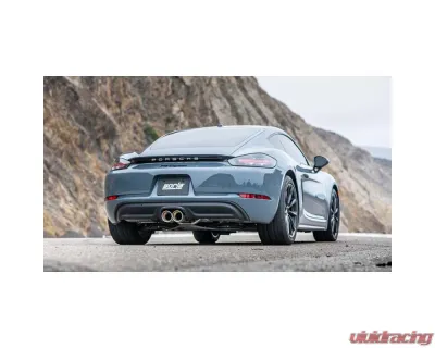 Borla Exhaust Cat-Back System S-Type for 2017-2024 Porsche 718 Cayman/Boxster T-304 Steel - 140817