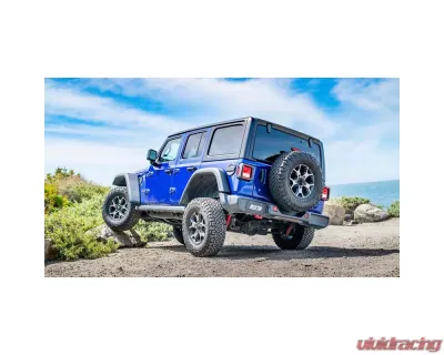 Borla Exhaust Cat-Back System Touring Climber for 2018-2023 Jeep Wrangler JLU 2.75" Stainless Steel - 140822