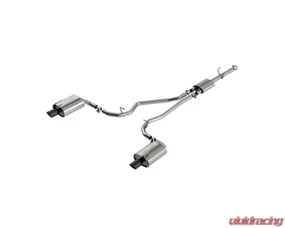 Borla 2020-2025 Ford Explorer Limited 2.3L EcoBoost Cat-Back Exhaust System S-Type - 140825BC