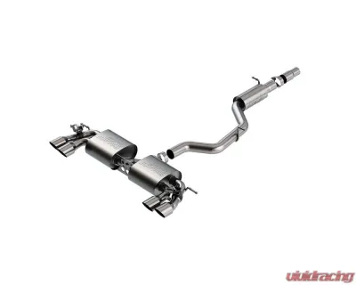 Borla 2018-2019 Volkswagen Golf R With Resonator Cat-Back Exhaust System S-Type - 140831SB