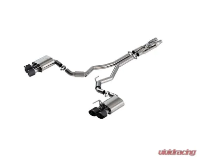 Borla 2020-2023 Ford Mustang Shelby GT500 Cat-Back Exhaust System ATAK - 140837CF