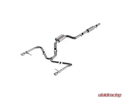 Borla 2019-2021 Volkswagen GLI Cat-Back Exhaust System S-Type - 140850SB