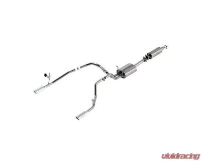 Borla 2019-2025 Ram 1500 Cat-Back Exhaust System S-Type - 140852