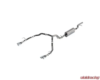 Borla 2021-2025 Chevrolet Tahoe Cat-Back Exhaust System Touring - 140856