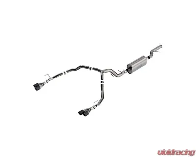 Borla 2021-2025 Chevrolet Tahoe/ GMC Yukon Cat-Back Exhaust System Touring - 140858CF