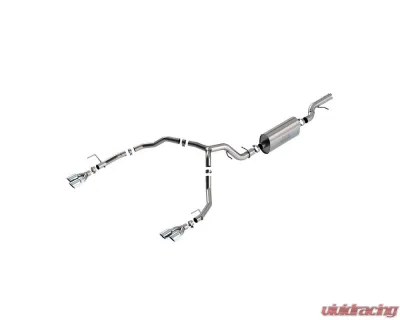 Borla 2021-2025 Chevrolet Tahoe/ GMC Yukon Cat-Back Exhaust System Touring - 140858