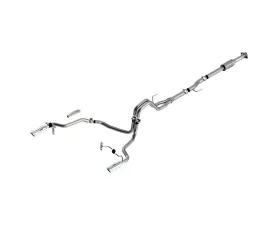 Borla 2021-2025 Ford F-150 2.7L/3.5L V6 Cat-Back Exhaust System ATAK