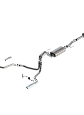 Borla 2021-2025 Ford F-150 5.0L Cat-Back Exhaust System Touring                                     - 140865 - Image 2