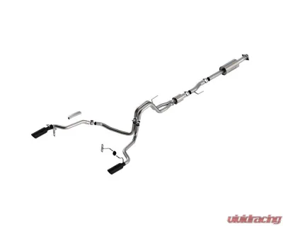 Borla 2021-2025 Ford F-150 5.0L V8 Cat-Back Exhaust System S-Type - 140866BC