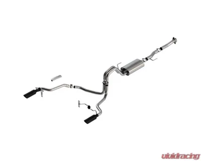 Borla 2021-2025 Ford F-150 5.0L V8 Cat-Back Exhaust System S-Type - 140868BC